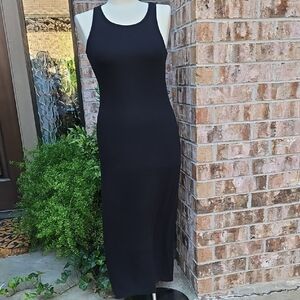 Elegant Black Sleeveless Dress